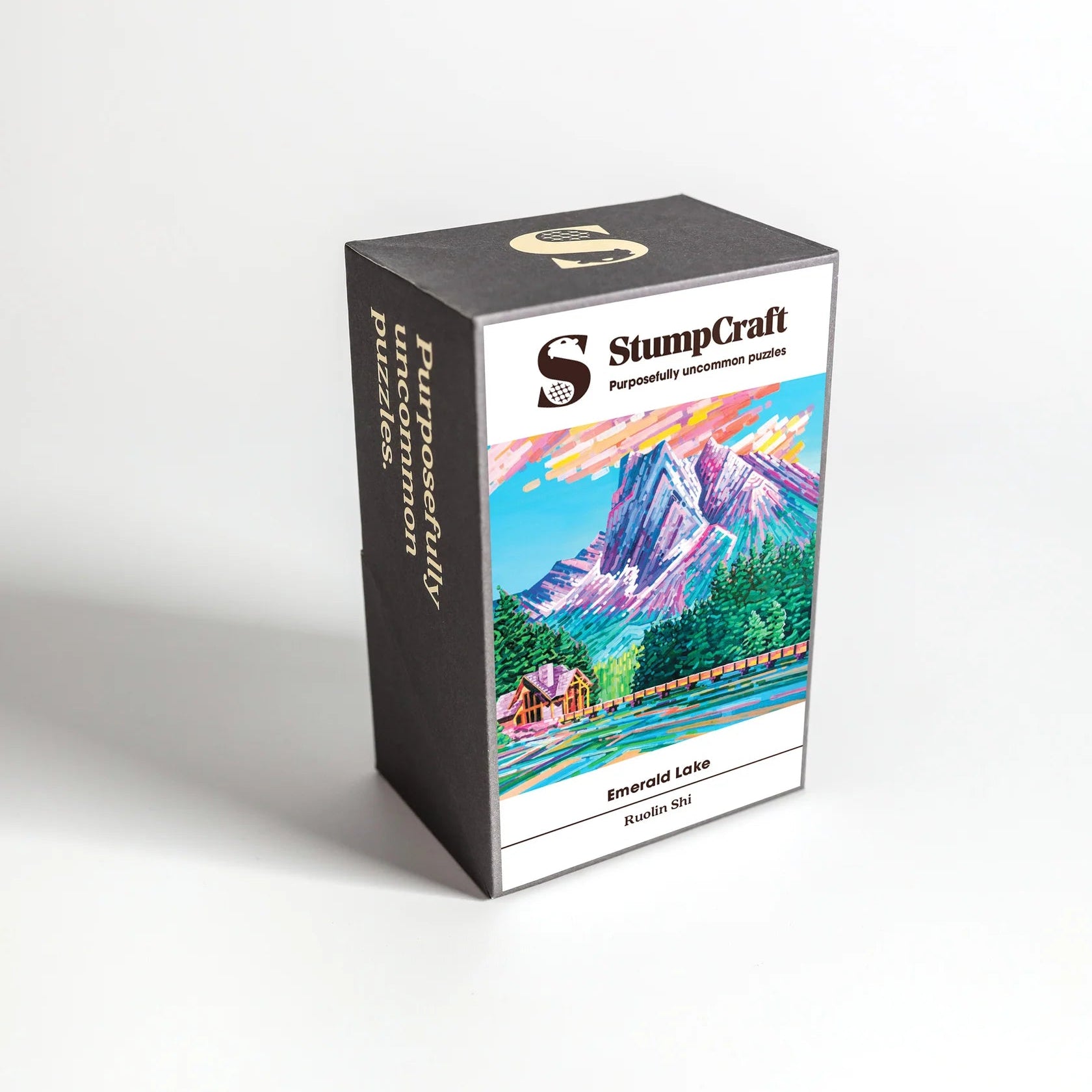 Emerald Lake Wooden Mini Puzzle - Stumpcraft – Alberta's Own