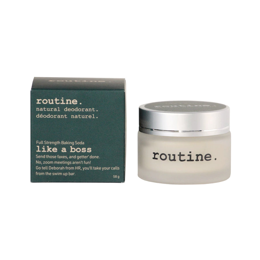 Like a Boss Routine Natural Deodorant