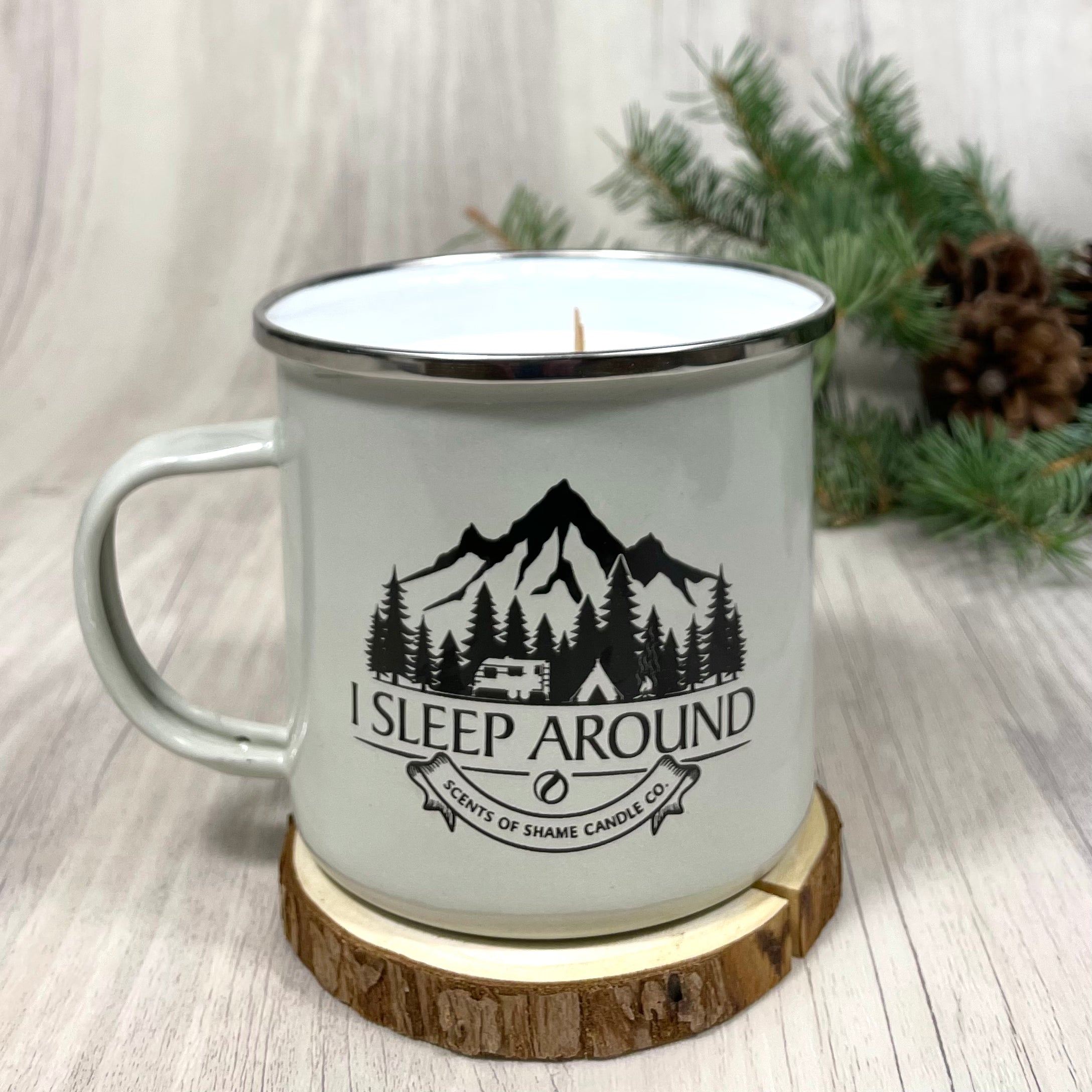 Camping Mug - We Sleep Around