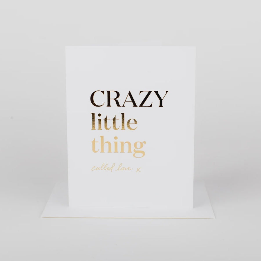 Crazy Little Thing Called Love Card