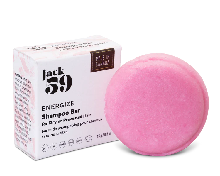Jack59 Energize Shampoo Bar - Travel Size