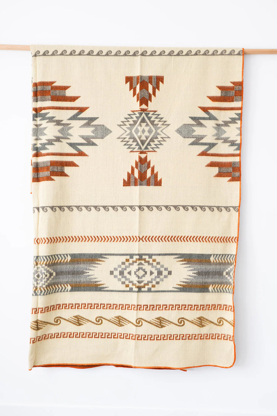 Harvest Glow Muskay Heartprint Queen Blanket