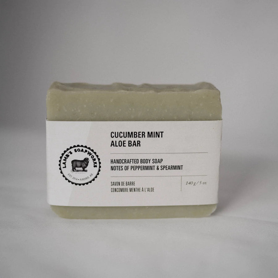 Cucumber Mint Aloe Natural Soap