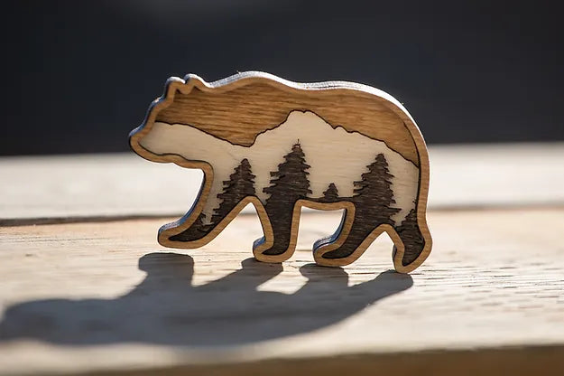 Rundle Grizzly Bear Ornament