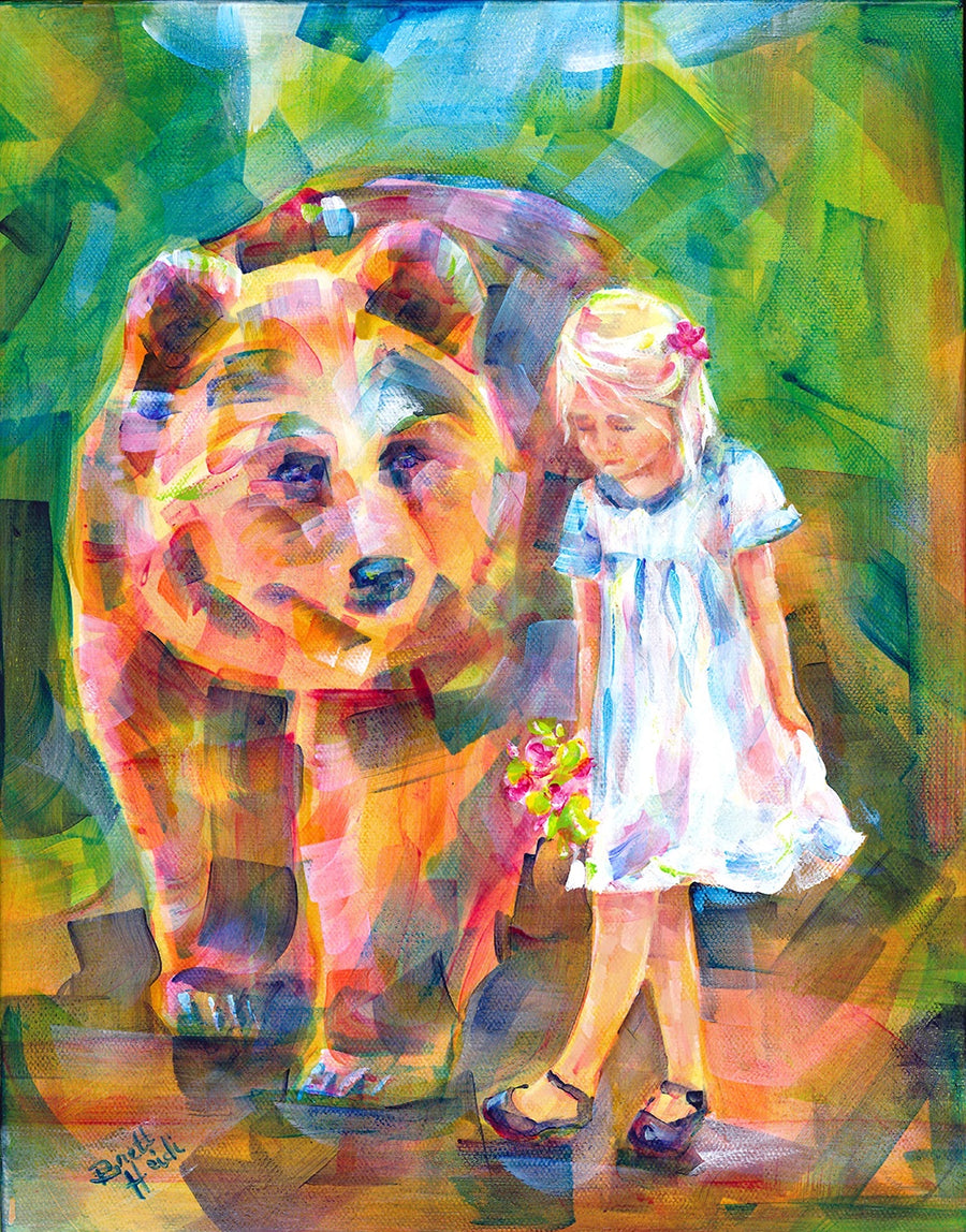 The Two of Us Brett Heidi Art Print