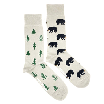 Men's Bears & Trees Socks