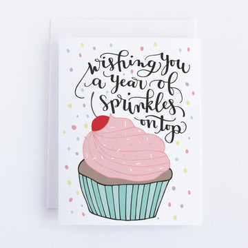 Wishing You a Year of Sprinkles on Top Card