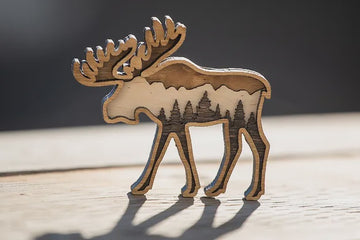 Moraine Moose Ornament
