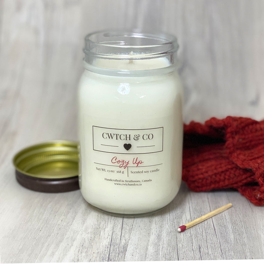 Cozy Up CWTCH 12oz Soy Candle