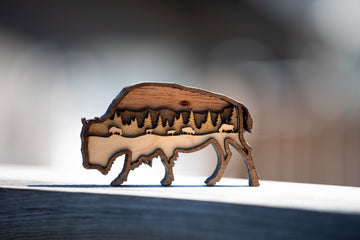 Panther Valley Bison Ornament