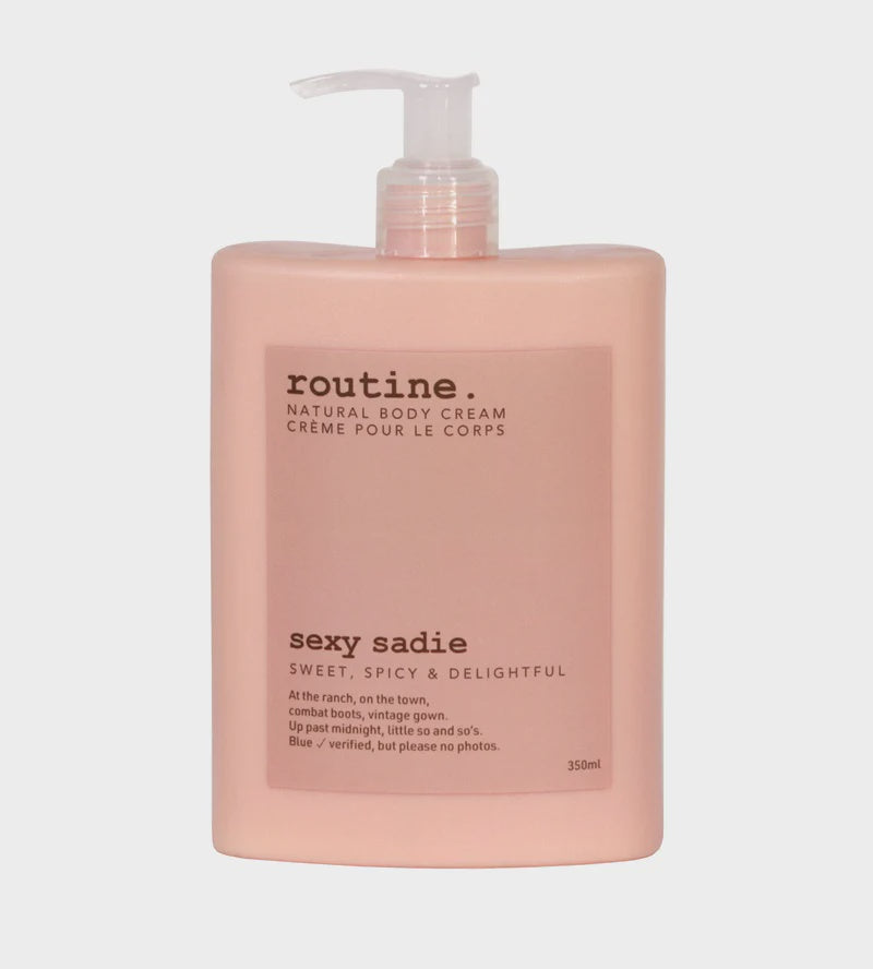 Sexy Sadie Natural Body Cream by Routine
