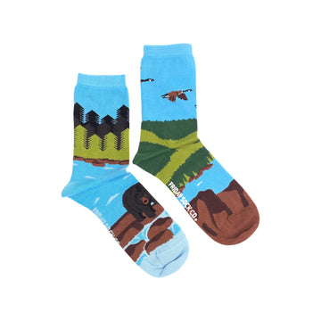 Canadian Shield Women's Landscape Socks