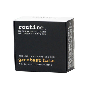 Greatest Hits Minis Routine Natural Deodorant
