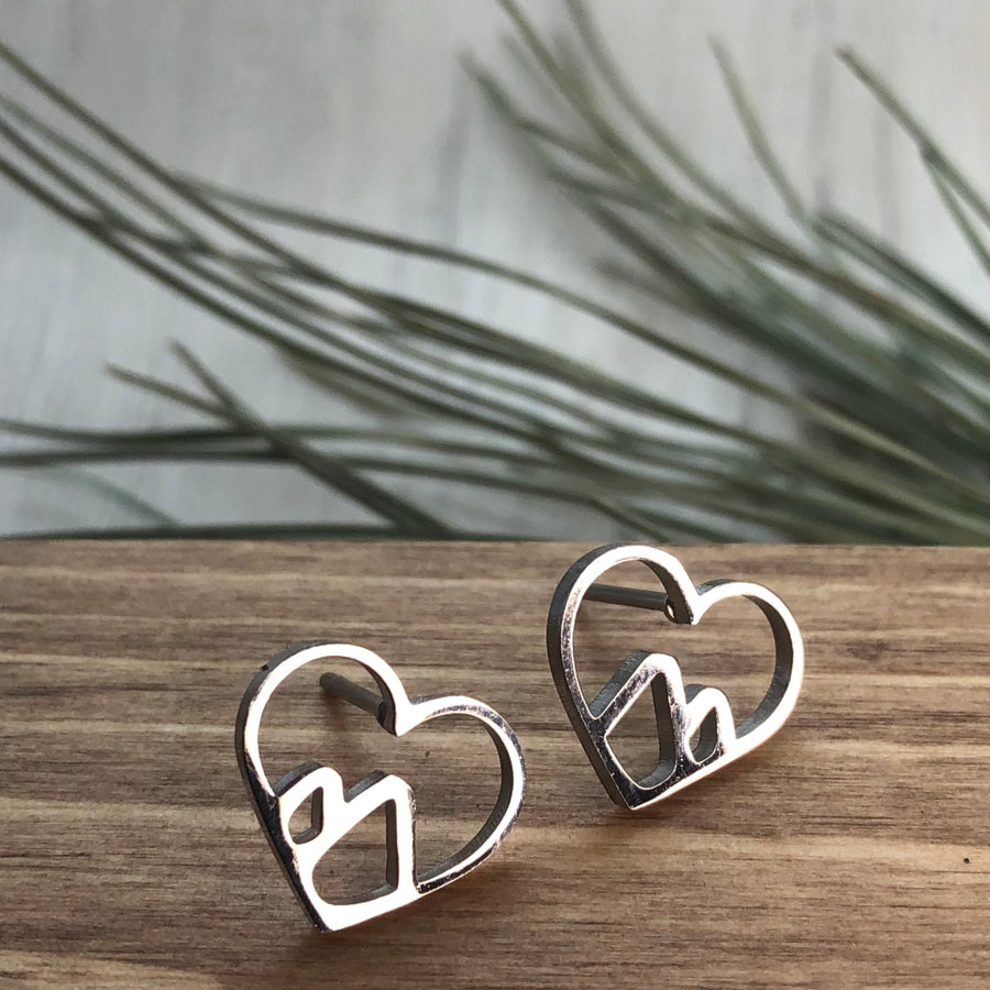 Mountain Heart Earrings