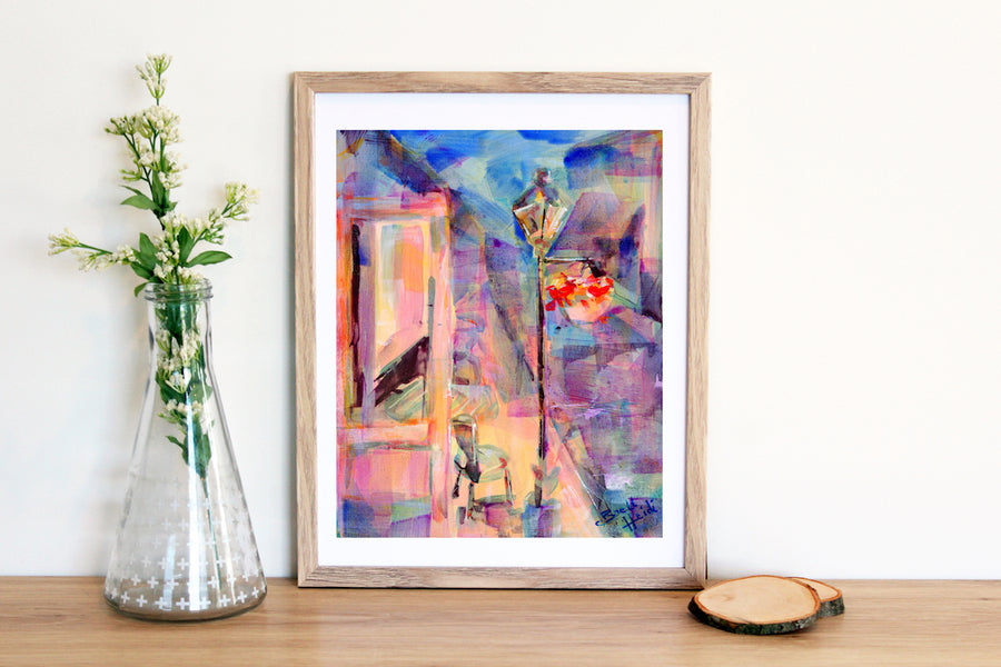 Main St. Brett Heidi Art Print