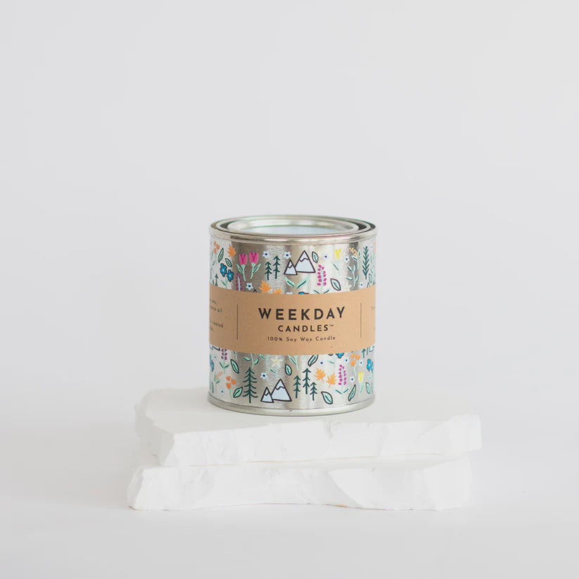 Mountain Air Paint Tin Candle