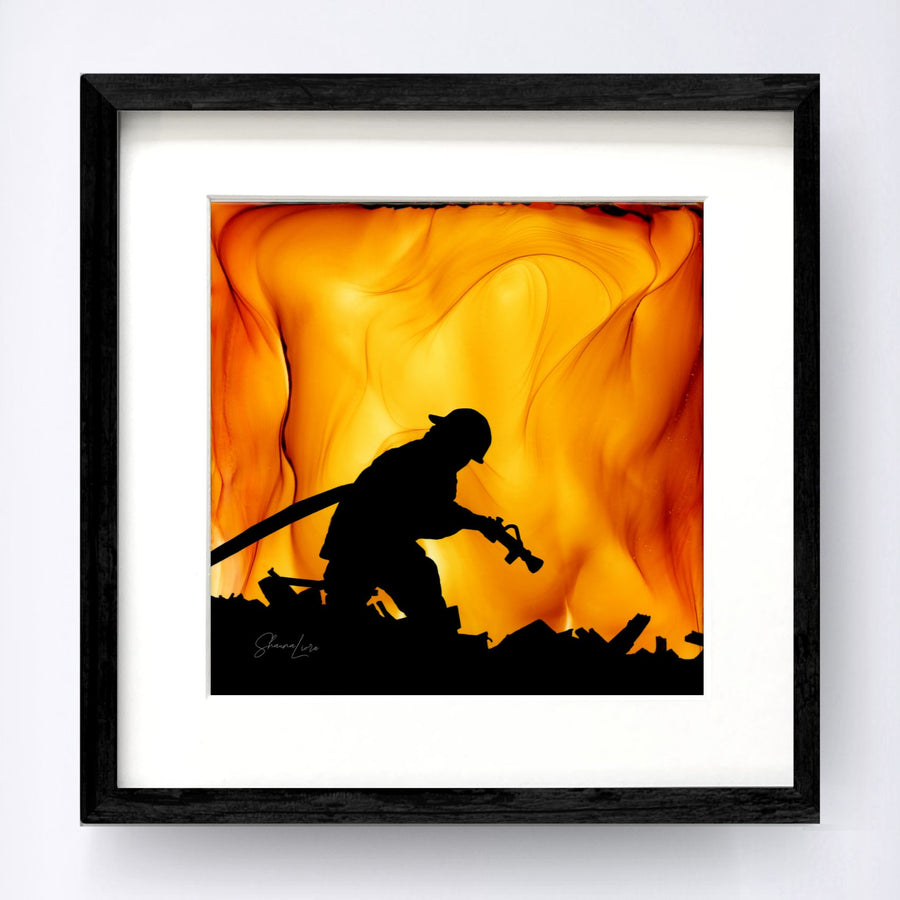 Overhaul Shauna Liora FIRE Art Print – Alberta’s Own