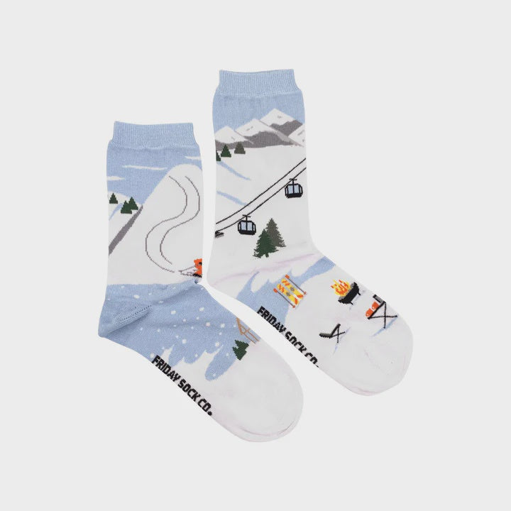 Ski Scene Women's Socks