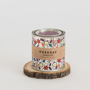 Crips Days & Cozy Nights Paint Tin Candle