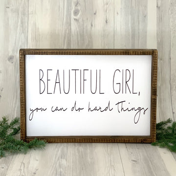 Beautiful Girl Sign