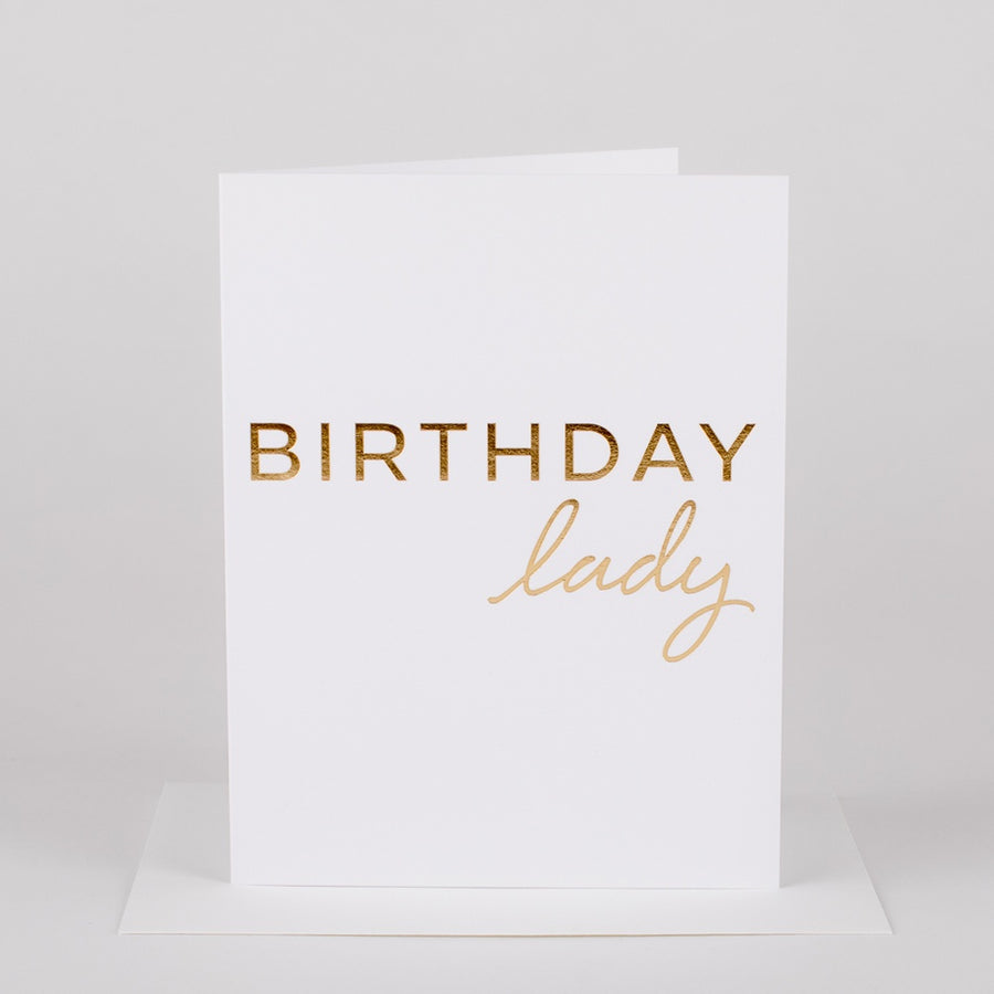 Birthday Lady Card