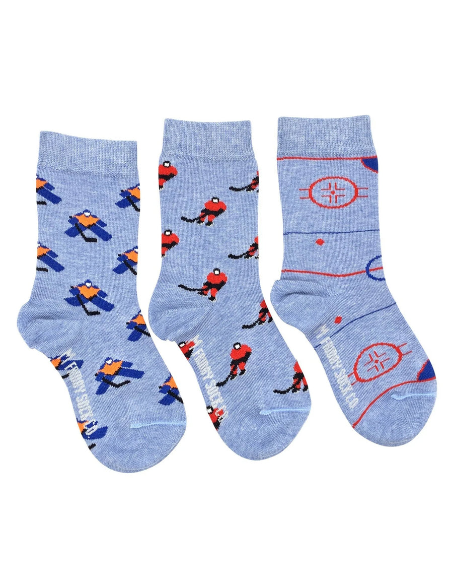 Hockey Mismatched Kids Socks
