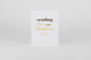 Sending Love on Mother's Day Card