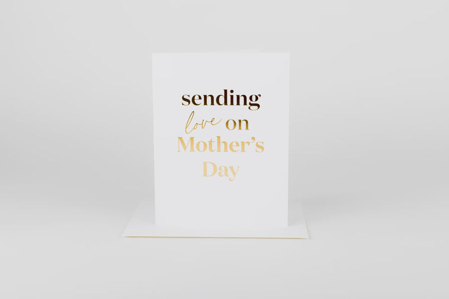 Sending Love on Mother's Day Card