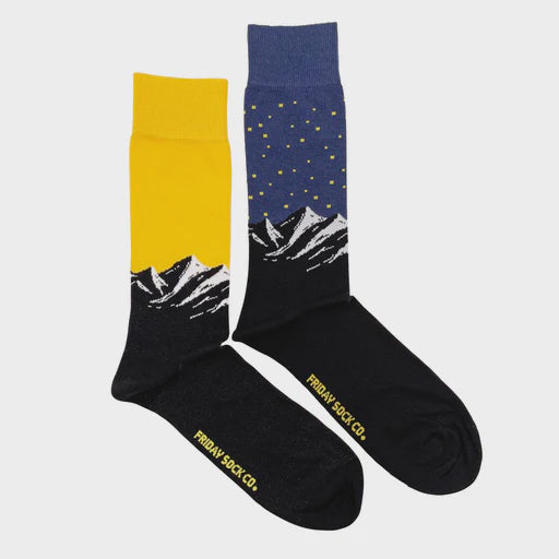 Men's Mountain & Sunset Socks